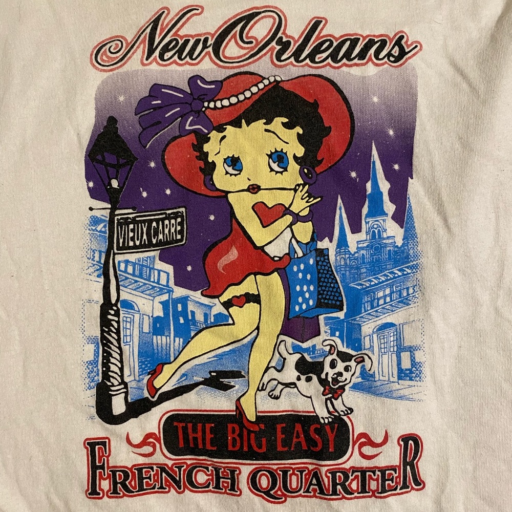 Betty Boop y2k T-shirt